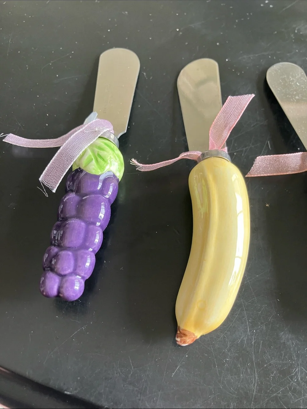 Fruit Handle Spreader Set - Grape, Banana, Watermelon, Strawberry